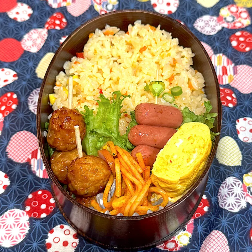 2025.12.16(火)エビピラフ弁当|ぽんちゃんさん