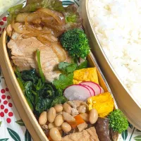 本日のお弁当〜生姜焼き弁当|f.1125beさん