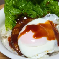 パパ作🥸ロコモコ丼|ぱんだのままんさん
