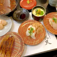 日曜日のお寿司🍣at水天原店|さくたえさん