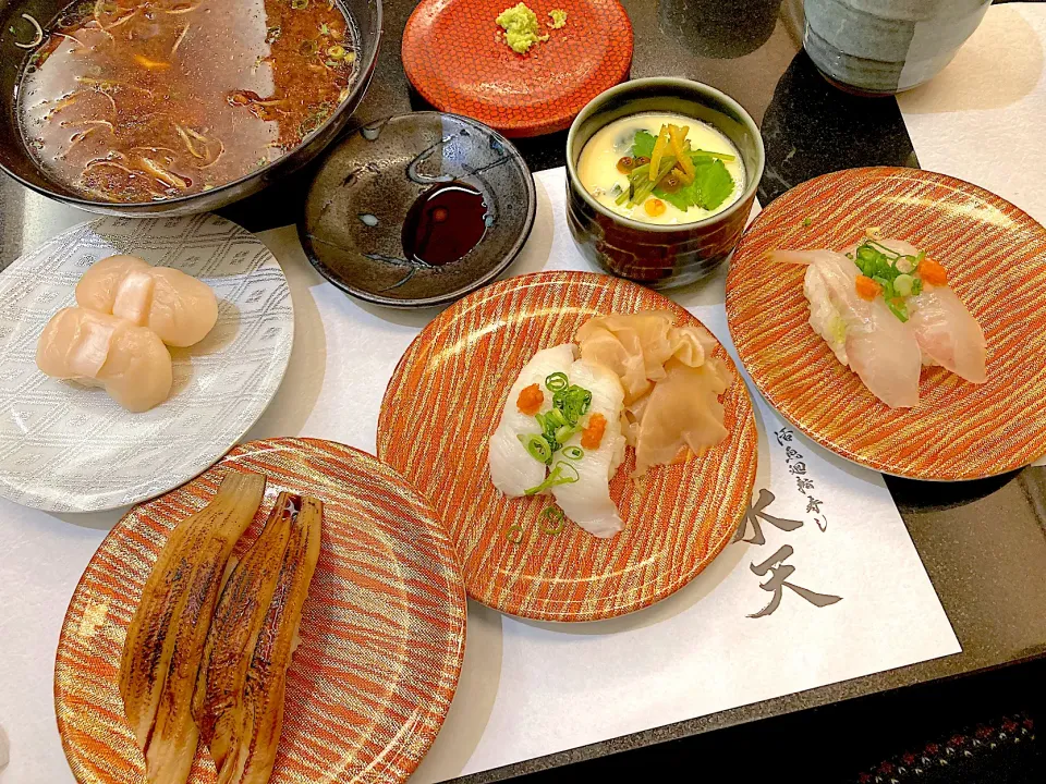 日曜日のお寿司🍣at水天原店|さくたえさん