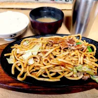 焼きそば定食inかく庄|ne-neさん