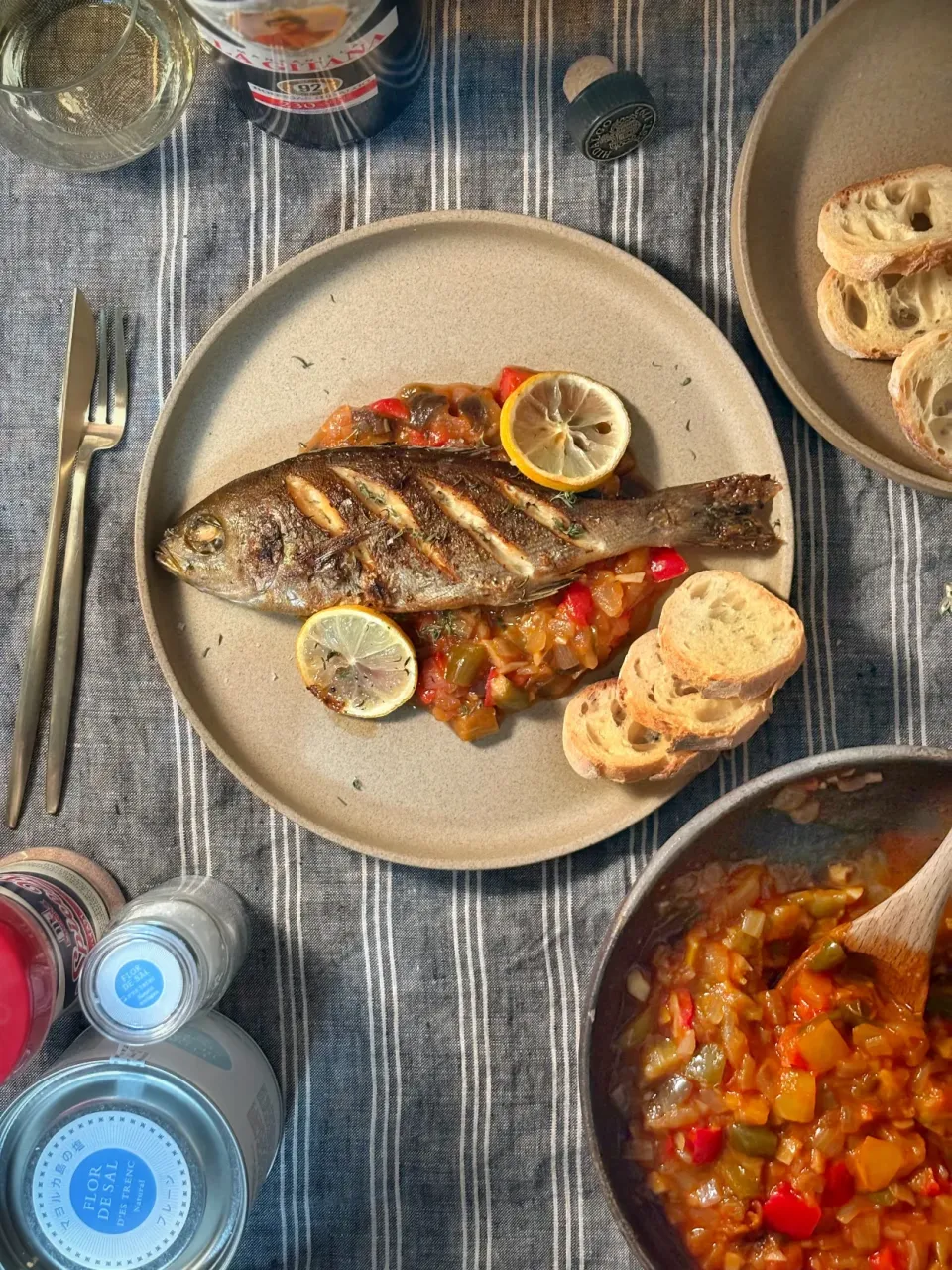 まる(丸大豆)さんの料理 ペスカド・アル・オルノ pescado blanco al horno|まる(丸大豆)さん