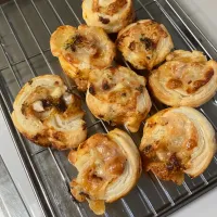 生ハムとチーズのパイ|はるさん