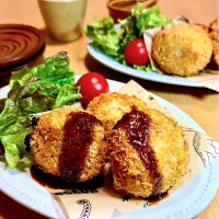 ばあちゃんと息子シェフの、牛肉コロッケ|kaeさん