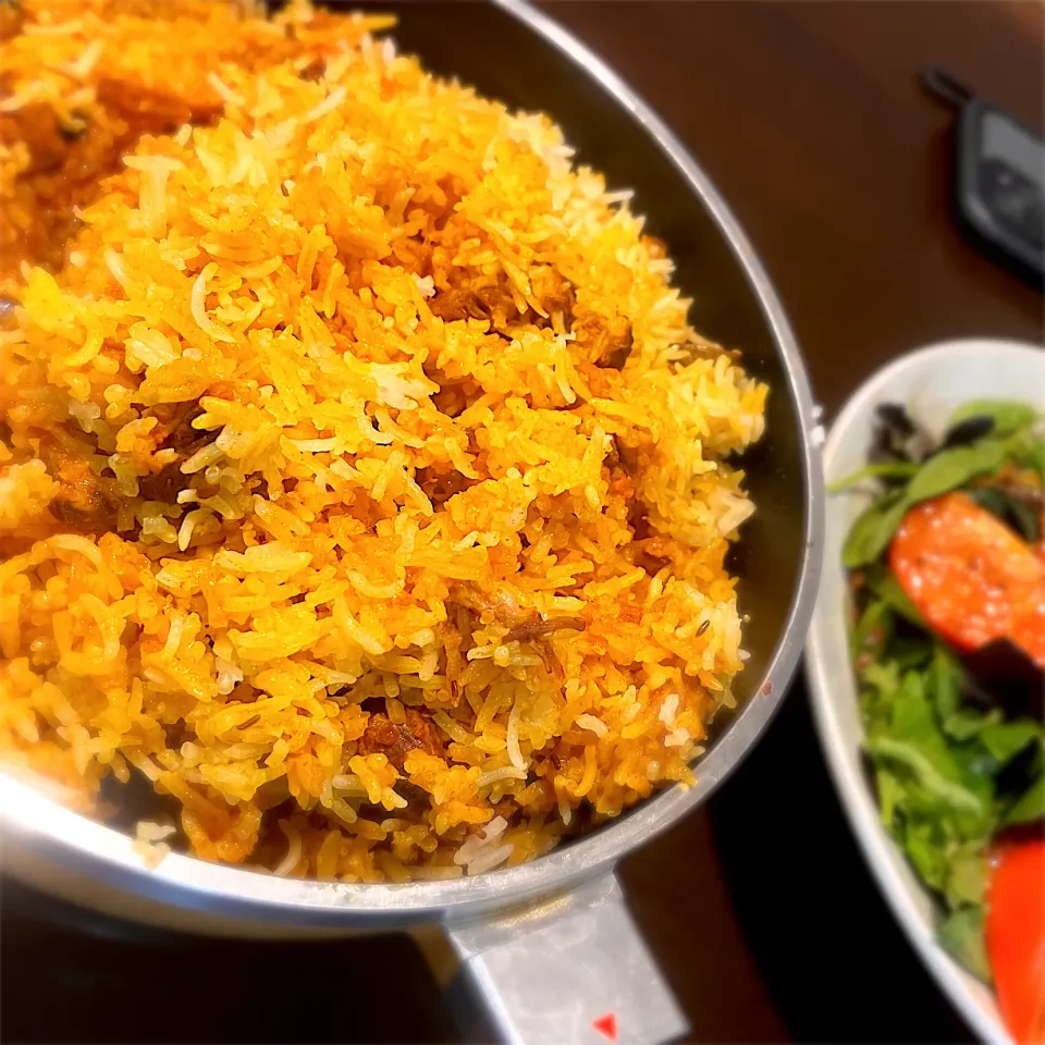 ラム肉のビリヤニ|Hiro Yanさん