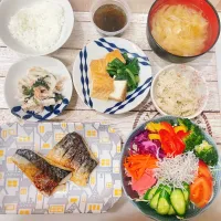 焼き塩サバ定食|chou  chouさん