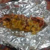 ロブスター🦞 パン粉アリオリ焼き|はやとさん