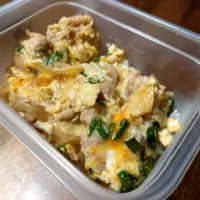 親子丼弁当(*^^*)|しーPaPaさん