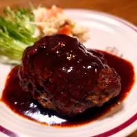 ハンバーグ(*^^*)|しーPaPaさん