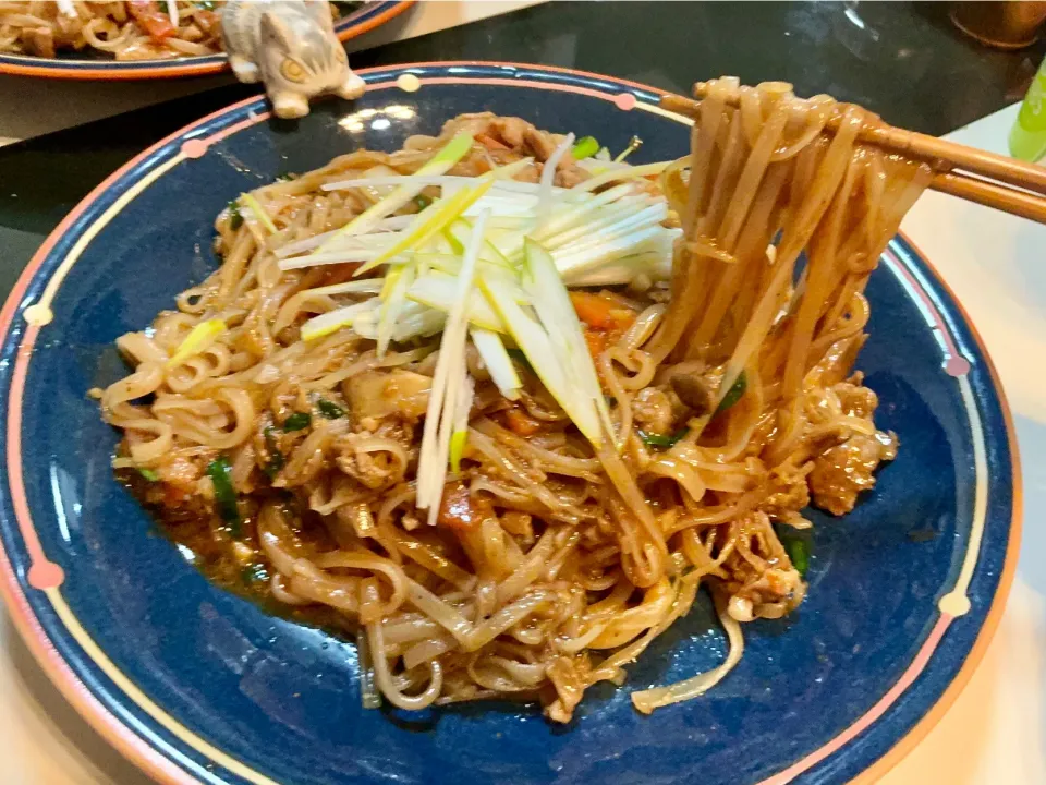 ケンミンの四川汁なし担々麺をアレンジして。。。|Takeshi  Nagakiさん