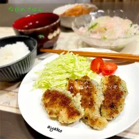 サーモンののり塩ガーリックソテー|亜矢子さん