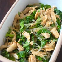 ささみとレタスの春雨サラダ|ぱんだのままんさん