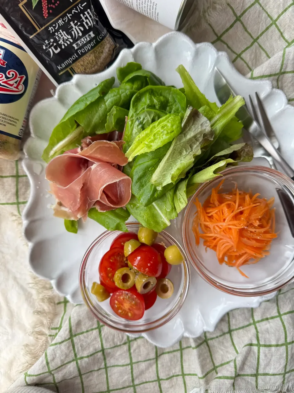 スペイン風のサラダたち|asumi-yuzukoさん