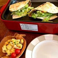 晩ごはん♯タコス🌮♯ブルーノ♯ホットプレート|小松菜さん