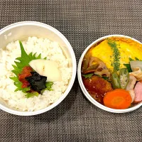 高校生息子のお弁当🍱 オムレツ弁当🍱|Snow10さん