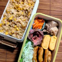 娘弁当🐮🐔！|まめころさん