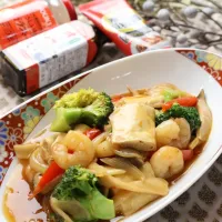 生小巻ゆばと野菜の中華とろみ炒め|めいめいさん