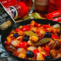 🇪🇸 🥘鶏肉のチリンドロン煮🥘🇪🇸