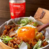 豚ミンチで豚キムチ丼♨️|9421beruさん