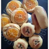 ももさんの料理 何と水分はミカンだけ(((o(*ﾟ▽ﾟ*)o)))みかんで焼くみかん食パン‼|yucca@さん