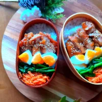 照焼きチキン弁当🍱|さらママさん