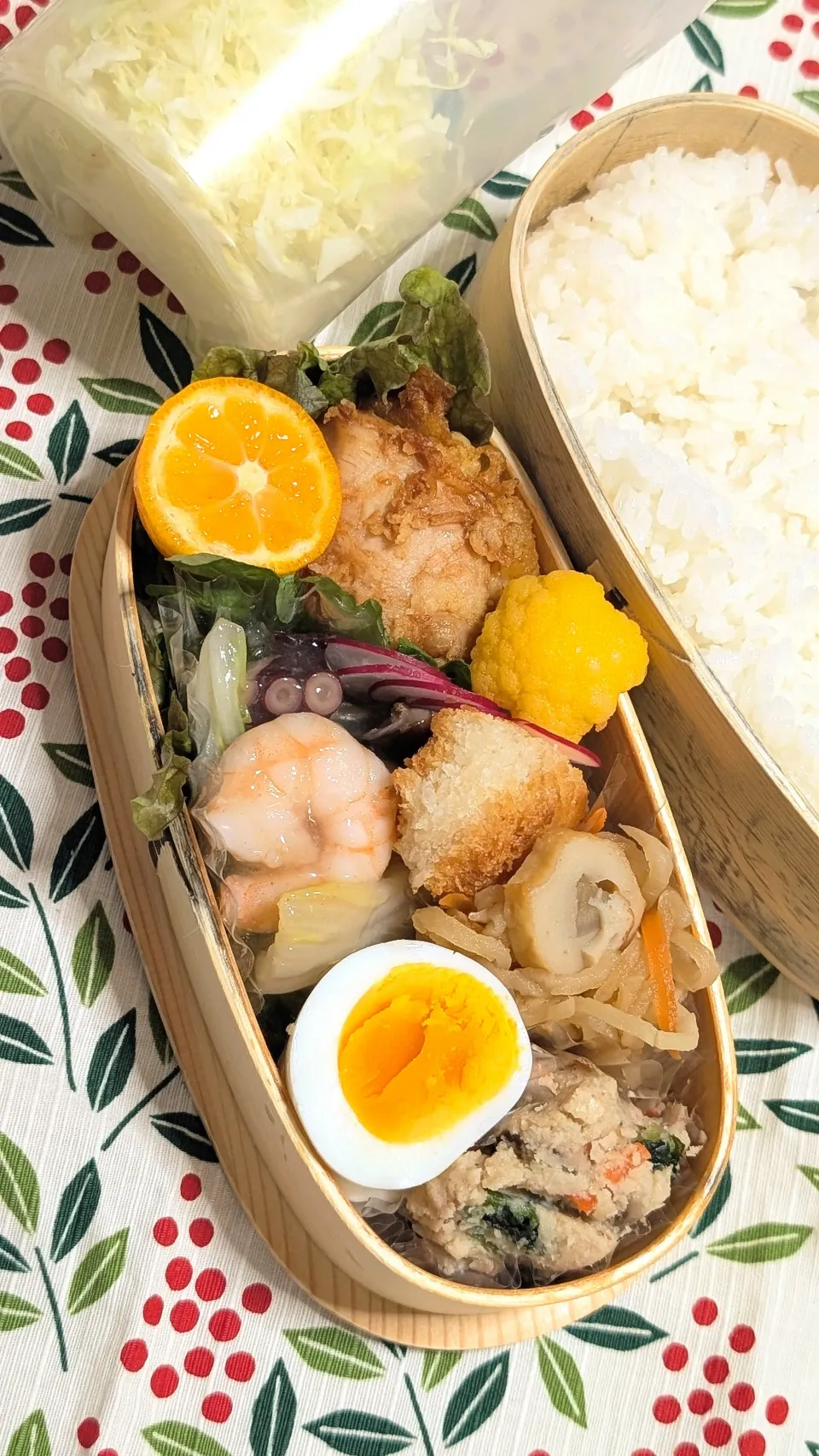 本日のお弁当〜鶏天弁当|f.1125beさん