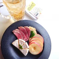 スモークカマンベールのアミューズ