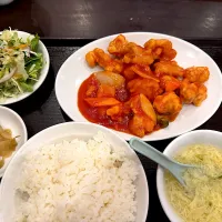 酢豚定食ランチ|マハロ菊池さん