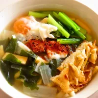 冷蔵庫にある物でうどん| Yasuo  Watanabeさん