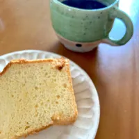 レモンシフォンケーキ美味しく出来ました😊😊|さくたえさん