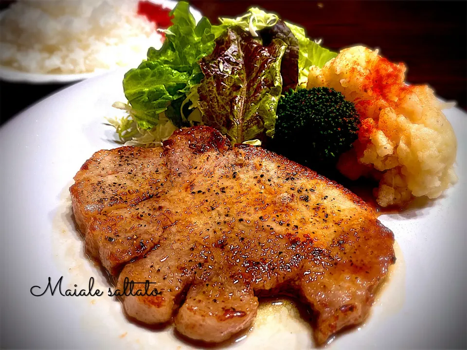 ポークソテー🐽|気まぐれシェフさん