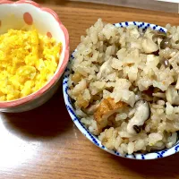 きのこの炊き込みご飯|みんみんさん