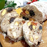 お肉のシュトーレン🎄|あやめもちもちさん