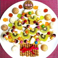 雪が積もったよ✴︎クリスマスツリーケーキ|まめもにおさん