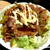 牛焼肉サラダ|たまさん