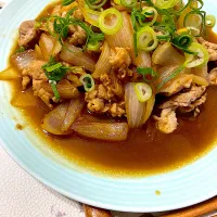 豚肉と玉ネギの柚子胡椒焼き|単身赴任のっちさん