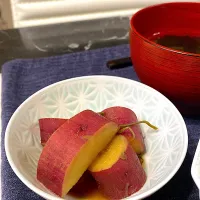 さつまいもの切り昆布煮|エミッフィさん