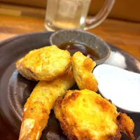 エビさつま芋玉子の天ぷらセット|saturnさん