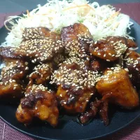 もも肉の揚げ焼き|みっつさん