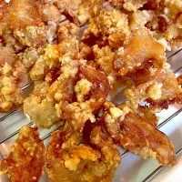 鶏皮唐揚げ|abekoさん