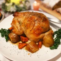 ローストチキン|はる꒰(๑´•.̫ • `๑)꒱さん