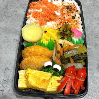 5歳娘と制作パパお弁当|爰音さん