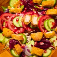 Salad with Chicken| mafou31さん