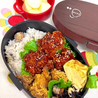 ヤンニョムチキン弁当|Chiharϋnさん