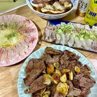 旦那手作り︎❁﻿バースデイディナー🥳|＊.｡.＊ yükinaﾟ＊.｡.＊さん