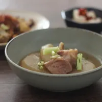 大根と豚肩ロースのオイスターソース煮