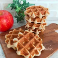 スペキュロスワッフル☺️🧇|あみさん