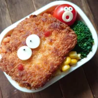 漢の…次女用🍱白身魚フライの洋食弁当|ᵏᵒᵘさん