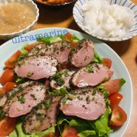 ＊合鴨パストラミのサラダ♬＊| ultramarineさん